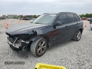 2015 BMW X5 xDrive35i z VIN 5UXKR0C59F0P13587, wystawiony jako Copart lot #57224415 z przebiegiem 155 131 mil mil oraz Szkoda całkowita • Salvage title. Historia ofert i sprzedaży dostępna na DreamBid. Obrazek 1.