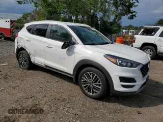2020 Hyundai Tucson Sport with VIN KM8J3CAL0LU155937, listed as a Copart auction lot 56242685 with 78,107 mi miles and Salvage title. Bid and sale history available at DreamBid. Image 4.