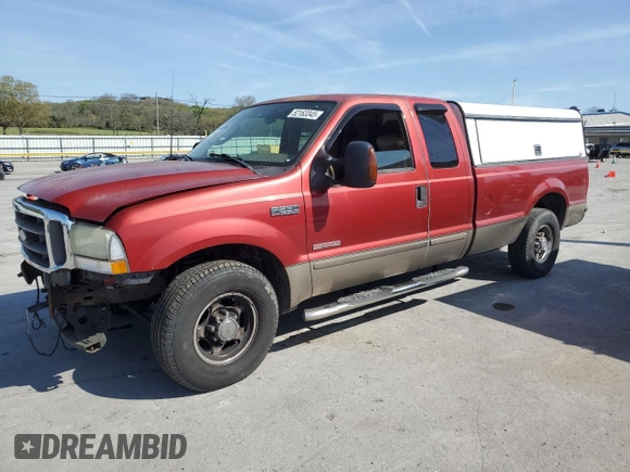 2003 Ford F-250 XL with VIN 1FTNX20P33EC51516, listed as a Copart auction lot 52163345 with 283,665 mi miles and Salvage title. Bid and sale history available at DreamBid. Image 1.