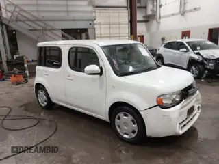 2009 Nissan Cube 1.8 SL with VIN JN8AZ28R59T129943, listed as a IAAI auction lot 41596815 with 123,857 mi miles. Bid and sale history available at carsss.com. Image 1.