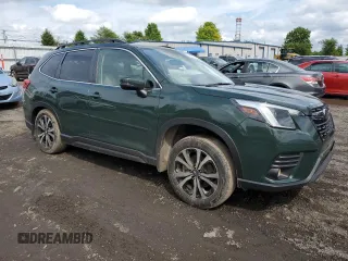 2022 Subaru Forester Limited с VIN JF2SKAPC0NH478700, выставлен на аукционе Copart как лот 58616305 с пробегом 26 392 миль миль и Списание • Salvage title. История ставок и продаж доступна на DreamBid. Изображение 4.