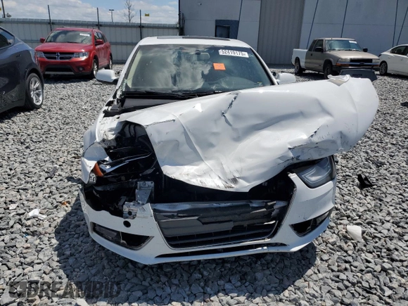 2013 Audi A4 Premium с VIN WAUAFAFL7DA187129, выставлен на аукционе Copart как лот 52419175 с пробегом 144 117 миль миль и Списание • Salvage title. История ставок и продаж доступна на DreamBid. Изображение 5.