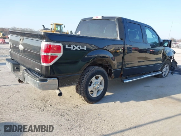 2011 Ford F-150 XL with VIN 1FTFW1EF4BFA95674, listed as a IAAI auction lot 41801488 with 155,183 mi miles. Bid and sale history available at carsss.com. Image 4.