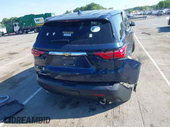 2022 Chevrolet Traverse LS with VIN 1GNERFKW3NJ120416, listed as a IAAI auction lot 42131632 with 51,988 mi miles and . Bid and sale history available at DreamBid. Image 16.