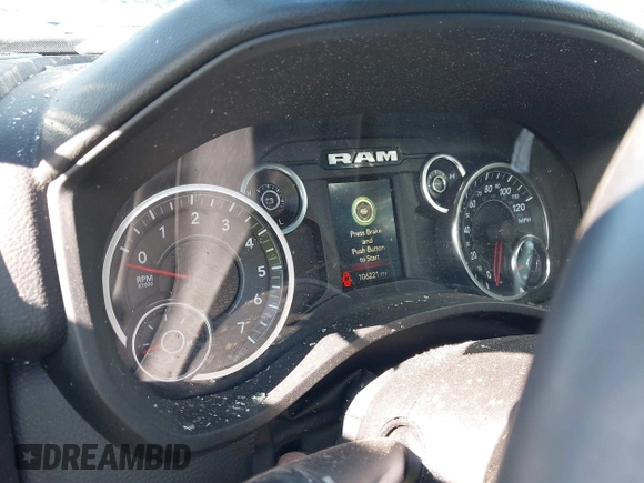 2022 Ram 1500 Lone Star with VIN 1C6RREFT3NN336321, listed as a IAAI auction lot 42190485 with 106,221 mi miles and . Bid and sale history available at DreamBid. Image 7.