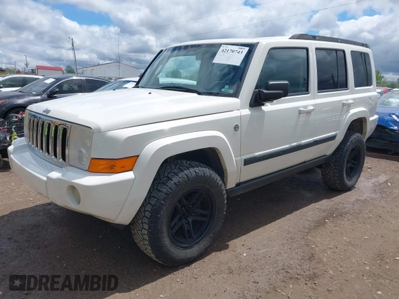 2007 Jeep Commander Sport with VIN 1J8HG48PX7C598896, listed as a IAAI auction lot 42170743 with 139,914 mi miles and . Bid and sale history available at DreamBid. Image 2.