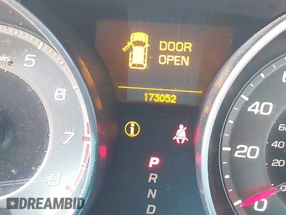 2012 Acura MDX Tech Pkg with VIN 2HNYD2H35CH538849, listed as a IAAI auction lot 42052860 with 173,052 mi miles. Bid and sale history available at carsss.com. Image 16.