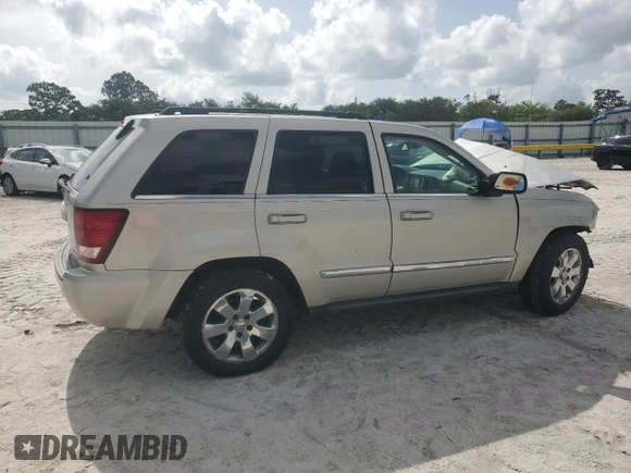 2009 Jeep Grand Cherokee Limited with VIN 1J8HS58T79C546100, listed as a Copart auction lot 60112665 with Not provided miles and Salvage title. Bid and sale history available at DreamBid. Image 3.
