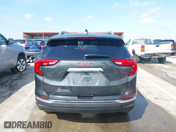 2019 GMC Terrain SLT with VIN 3GKALPEV5KL164461, listed as a IAAI auction lot 41913085 with 108,532 mi miles. Bid and sale history available at carsss.com. Image 16.