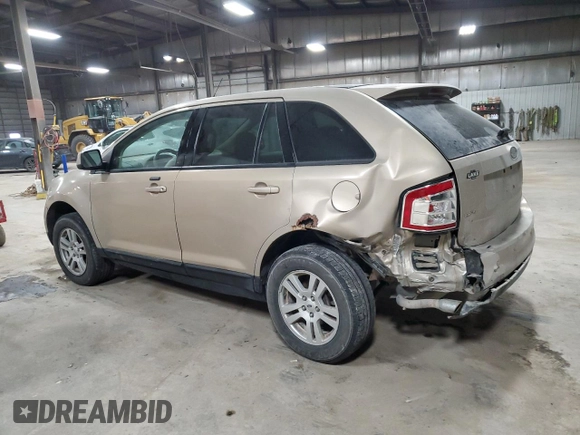 2007 Ford Edge SEL PLUS with VIN 2FMDK39C17BA65079, listed as a Copart auction lot 43958955 with 184,803 mi miles and Salvage Title. Bid and sale history available at carsss.com. Image 2.