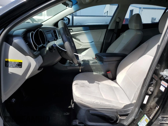 2015 Kia Optima LX with VIN KNAGM4A72F5653315, listed as a Copart auction lot 49783645 with 128,285 mi miles and Clean Title. Bid and sale history available at carsss.com. Image 7.