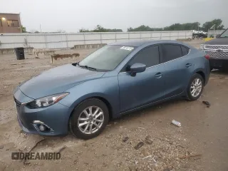 2015 Mazda 3 i Grand Touring with VIN JM1BM1W77F1236705, listed as a Copart auction lot 59218715 with 202,725 mi miles and Salvage title. Bid and sale history available at DreamBid. Image 1.