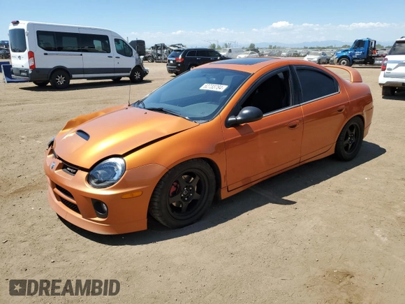 2005 Dodge Neon SRT-4 z VIN 1B3ES66S75D108760, wystawiony jako Copart lot #62733784 z przebiegiem 170 232 mil mil oraz Szkoda całkowita • Salvage title. Historia ofert i sprzedaży dostępna na DreamBid. Obrazek 1.