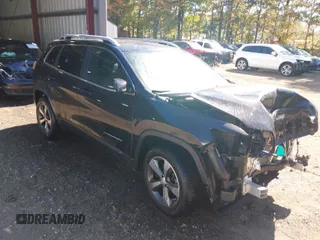 2020 Jeep Cherokee Limited with VIN 1C4PJMDX2LD523799, listed as a IAAI auction lot 40693776 with 1 mi miles. Bid and sale history available at carsss.com. Image 1.