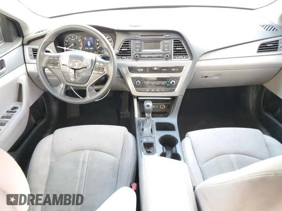 2017 Hyundai Sonata SE with VIN 5NPE24AFXHH544532, listed as a Copart auction lot 87716015 with 92,091 mi miles and Salvage Title. Bid and sale history available at DreamBid. Image 8.