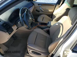 2002 BMW X5 4.4i with VIN 5UXFB335X2LH35651, listed as a Copart auction lot 49640415 with 133,972 mi miles and Salvage Title. Bid and sale history available at carsss.com. Image 7.