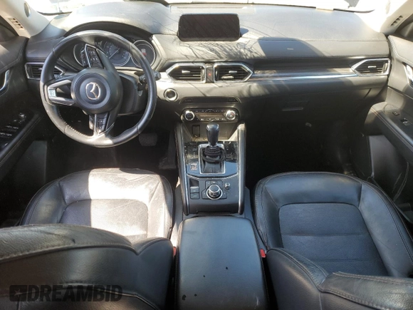 2018 Mazda CX-5 Grand Touring with VIN JM3KFBDM0J0434704, listed as a Copart auction lot 53732715 with Not Provided miles and Salvage Title. Bid and sale history available at DreamBid. Image 8.