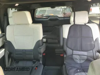 2023 Toyota Sequoia SR5 with VIN 7SVAAABA1PX007351, listed as a Copart auction lot 52858825 with 38,137 mi miles and Salvage Title. Bid and sale history available at carsss.com. Image 10.