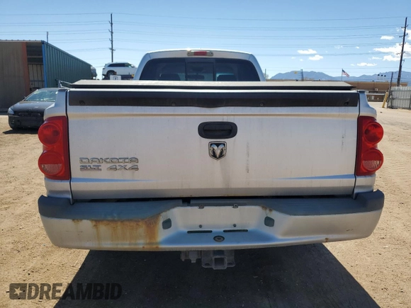 2008 Dodge Dakota SLT with VIN 1D7HW42K08S544639, listed as a Copart auction lot 50116885 with 109,824 mi miles and Salvage Title. Bid and sale history available at carsss.com. Image 6.