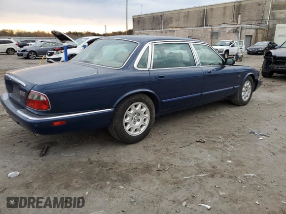 1998 Jaguar XJ with VIN SAJHX6243WC827873, listed as a Copart auction lot 78366904 with Not provided miles and Salvage title. Bid and sale history available at DreamBid. Image 3.