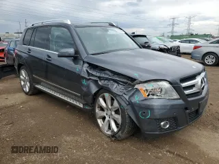 2010 Mercedes-Benz GLK 350 with VIN WDCGG8HB6AF372773, listed as a Copart auction lot 53721635 with 179,069 mi miles and Salvage Title. Bid and sale history available at DreamBid. Image 4.