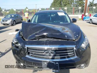 2013 Infiniti FX with VIN JN8CS1MW1DM171158, listed as a IAAI auction lot 42234300 with 142,710 mi miles and . Bid and sale history available at DreamBid. Image 12.