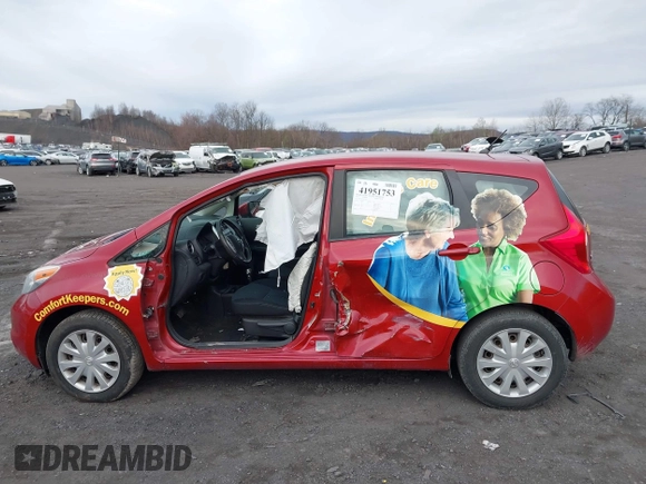 2015 Nissan Note S z VIN 3N1CE2CP6FL378535, wystawiony jako IAAI lot #41951753 z przebiegiem 138 586 mil mil oraz . Historia ofert i sprzedaży dostępna na DreamBid. Obrazek 14.