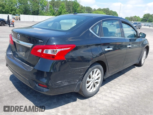 2018 Nissan Sentra SV with VIN 3N1AB7AP3JL635448, listed as a IAAI auction lot 42230443 with 154,438 mi miles and . Bid and sale history available at DreamBid. Image 4.