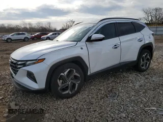 2022 Hyundai Tucson SEL z VIN 5NMJFCAE8NH056449, wystawiony jako Copart lot #52637155 z przebiegiem 83 757 mil mil oraz Szkoda całkowita • Salvage title. Historia ofert i sprzedaży dostępna na DreamBid. Obrazek 1.
