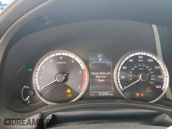 2016 Lexus NX 200t z VIN JTJYARBZ3G2033442, wystawiony jako Copart lot #65370315 z przebiegiem 52 200 mil mil oraz Szkoda całkowita • Salvage title. Historia ofert i sprzedaży dostępna na DreamBid. Obrazek 9.