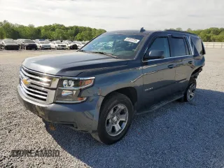 2019 Chevrolet Tahoe LS with VIN 1GNSCAKC9KR375548, listed as a Copart auction lot 53915725 with 59,754 mi miles and Salvage title. Bid and sale history available at DreamBid. Image 1.