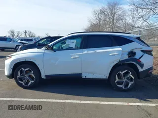 2022 Hyundai Tucson SEL with VIN 5NMJFCAE7NH085117, listed as a IAAI auction lot 41592496 with 16,576 mi miles. Bid and sale history available at carsss.com. Image 14.