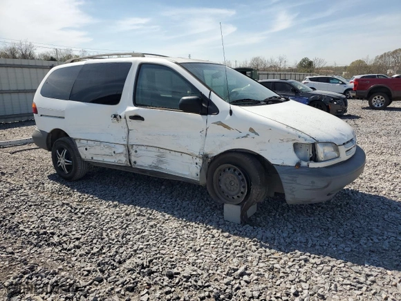 1998 Toyota Sienna LE with VIN 4T3ZF13C4WU045920, listed as a Copart auction lot 50936875 with 209,057 mi miles and Salvage Title. Bid and sale history available at carsss.com. Image 4.