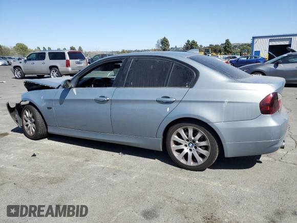 2008 BMW 3 Series 335xi with VIN WBAVD53538A252648, listed as a Copart auction lot 63469105 with 191,576 mi miles and Salvage title. Bid and sale history available at DreamBid. Image 2.