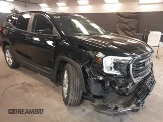 2022 GMC Terrain SLE with VIN 3GKALTEV6NL165129, listed as a IAAI auction lot 42430856 with 14,617 mi miles and . Bid and sale history available at DreamBid. Image 6.