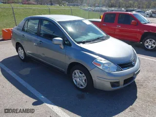 2010 Nissan Versa 1.8 S with VIN 3N1BC1AP1AL419287, listed as a IAAI auction lot 41861949 with 102,232 mi miles. Bid and sale history available at carsss.com. Image 1.