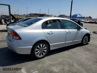 2010 Honda Civic Sdn EX with VIN 2HGFA1F88AH550958, listed as a Copart auction lot 50731575 with 128,396 mi miles and Salvage Title. Bid and sale history available at carsss.com. Image 3.