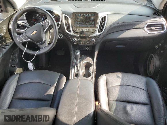 2018 Chevrolet Equinox Premier with VIN 2GNAXVEV6J6103568, listed as a Copart auction lot 55321755 with 67,471 mi miles and Salvage Title. Bid and sale history available at DreamBid. Image 8.