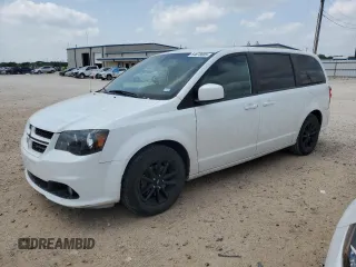 2019 Dodge Grand Caravan GT with VIN 2C4RDGEG6KR768892, listed as a Copart auction lot 54678005 with 218,623 mi miles and Clean Title. Bid and sale history available at DreamBid. Image 1.