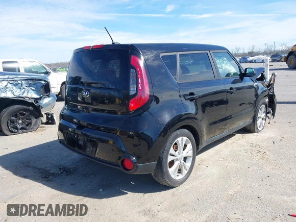 2016 Kia Soul + with VIN KNDJP3A57G7394397, listed as a IAAI auction lot 41621912 with 140,070 mi miles. Bid and sale history available at carsss.com. Image 4.