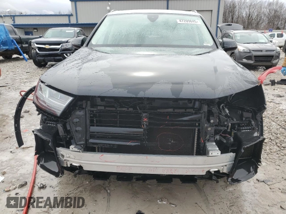 2018 Audi Q7 Premium Plus with VIN WA1LAAF79JD016464, listed as a Copart auction lot 47209845 with 82,447 mi miles and Clean Title. Bid and sale history available at carsss.com. Image 5.