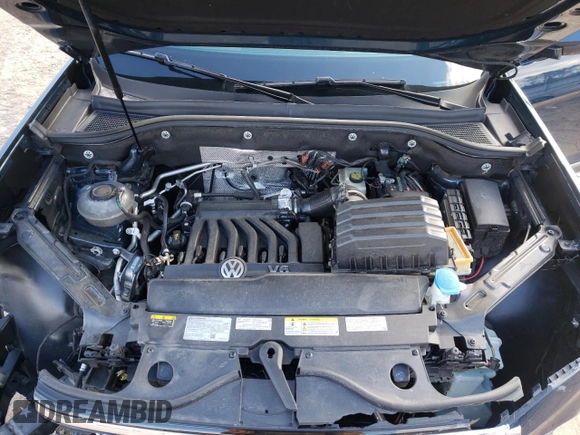 2022 Volkswagen Atlas SEL with VIN 1V2BR2CA7NC551867, listed as a Copart auction lot 88635095 with 45,018 mi miles and Salvage title. Bid and sale history available at DreamBid. Image 12.