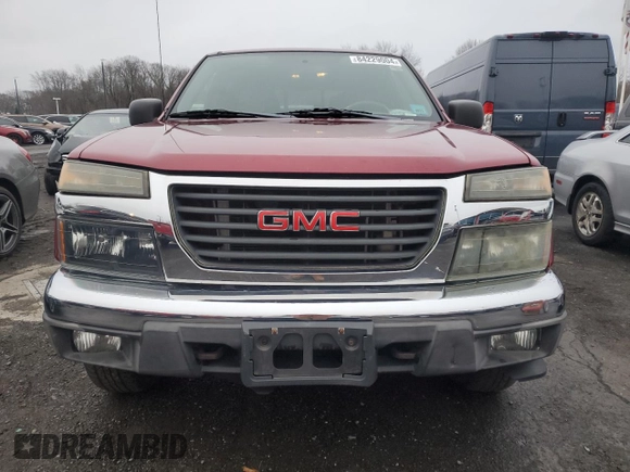 2006 GMC Canyon SLE2 with VIN 1GTDT136868209673, listed as a Copart auction lot 84229004 with 177,969 mi miles and Clean Title. Bid and sale history available at carsss.com. Image 5.