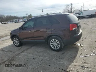2011 Kia Sorento LX with VIN 5XYKT4A21BG085645, listed as a Copart auction lot 50027135 with Not Provided miles and Clean Title. Bid and sale history available at DreamBid. Image 2.