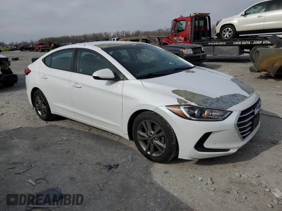 2018 Hyundai Elantra SEL z VIN 5NPD84LFXJH252733, wystawiony jako Copart lot #50006845 z przebiegiem 62 161 mil mil oraz Szkoda całkowita • Salvage title. Historia ofert i sprzedaży dostępna na DreamBid. Obrazek 4.