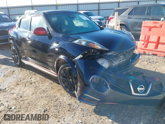 2013 Nissan Juke S with VIN JN8AF5MRXDT225107, listed as a IAAI auction lot 41407173 with 1 mi miles. Bid and sale history available at carsss.com. Image 1.