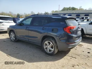 2018 GMC Terrain SLE with VIN 3GKALMEX3JL129254, listed as a Copart auction lot 48492125 with 0 mi miles and Non Repairable. Bid and sale history available at carsss.com. Image 2.