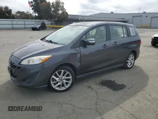 2013 Mazda Mazda5 Grand Touring with VIN JM1CW2DL0D0158002, listed as a Copart auction lot 49718345 with 177,547 mi miles and Salvage Title. Bid and sale history available at carsss.com. Image 1.