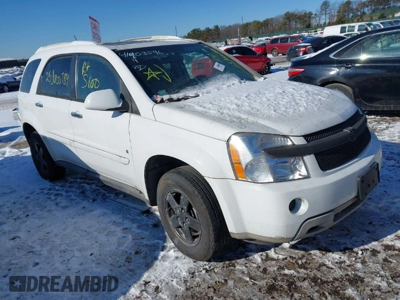2007 Chevrolet Equinox LT with VIN 2CNDL73F876114519, listed as a IAAI auction lot 41403896 with 999,999 mi miles. Bid and sale history available at carsss.com. Image 1.