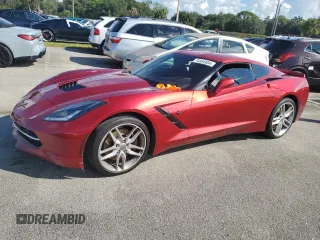 2016 Chevrolet Corvette Z51 1LT with VIN 1G1YH2D77G5115392, listed as a Copart auction lot 74354934 with 0 mi miles and Non Repairable. Bid and sale history available at carsss.com. Image 1.